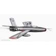 Planet Models 129-PLT129 - Republic XF-91 Thunderceptor V-tail version