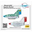 Planet Models 129-PLT282 - Shusui-shiki Kayaku Rocket WWII Japanese ground-to-air ram missile 2 pcs 1/48