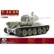 AFV-Club 35S56 - T-34/85 Factory 174 with trans. turret