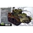 AFV-Club 35161 - 1:35 US M5A1 Late type w/Hedgerow cutter