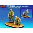 Hobby Fan HF555 - 1:35 U.S. Marine V/N War Ant-Mine-2Fig.w/Base