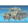 Hobby Fan HF588 - 1:35 T-34 Tank Crew(1)- 4 Figures