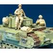 Hobby Fan HF592 - 1:35 Brit. Infan. riding w/Churchill Tank /2F