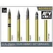 AFV-Club AG3532 - 76mm gun ammo brass set in 1:35