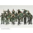 Tamiya 300032530 - 1:48 WWII Figuren-Set Dt.Infa.Manöv.(15)