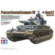 Tamiya 300035374 - 1:35 Dt. Pz.Kpfw IV Ausf.F L24/75mm