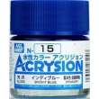 Mr Hobby - Gunze N-015 - Acrysion (10 ml) Bright Blue