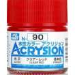 Mr Hobby - Gunze N-090 - Acrysion (10 ml) Clear Red