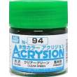 Mr Hobby - Gunze N-094 - Acrysion (10 ml) Clear Green