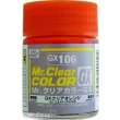 Mr Hobby - Gunze GX-106 - Mr. Clear Color GX (18 ml) Clear Orange