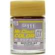 Mr Hobby - Gunze GX-111 - Mr. Clear Color GX (18 ml) Clear Gold