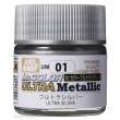 Mr Hobby - Gunze UM-01 - Mr Hobby -Gunze Mr. Color Ultra Metallic (10 ml) Ultra Silver