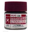 Mr Hobby - Gunze HUG-06 - Mr Hobby -Gunze AQUEOUS GUNDAM COLOR (10ml) RED FOR CHAR AZNABLE