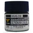 Mr Hobby - Gunze HUG-09 - Mr Hobby -Gunze AQUEOUS GUNDAM COLOR (10ml) TITANS BLUE 2