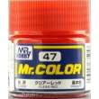 Mr Hobby - Gunze C-047 - Mr. Color (10 ml) Clear Red