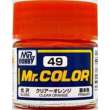 Mr Hobby - Gunze C-049 - Mr. Color (10 ml) Clear Orange