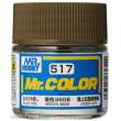 Mr Hobby - Gunze C-517 - Mr. Color (10 ml) Brown 3606