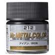 Mr Hobby - Gunze MC-212 - Mr. Metal Colors (10 ml) Iron