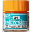 Mr Hobby - Gunze H-024 - Aqueous Hobby Colors (10 ml) Orange Yellow