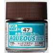 Mr Hobby - Gunze H-047 - Aqueous Hobby Colors (10 ml) Red Brown