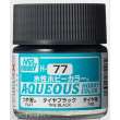 Mr Hobby - Gunze H-077 - Aqueous Hobby Colors (10 ml) Tire Black