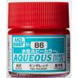 Mr Hobby - Gunze H-086 - Aqueous Hobby Colors (10 ml) Red Madder