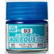 Mr Hobby - Gunze H-093 - Aqueous Hobby Colors (10 ml) Clear Blue