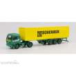 Herpa H0 310949 - Mercedes-Benz S Koffer-Sattelzug Schenker