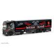 Herpa 317665 - Scania CS20 HD Kühlkoffer-Sattelzug ´Weser-Trans Bremen´ (Bremen)