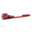 Herpa 317962 - Volvo FH 16 GL XL 2020 mit Nooteboom-Pendel-X-Auflieger, 4achs ´Kutter´ (Bayern/Memmingen)