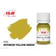 ICM 1065 - GREEN Interior Yellow Green bottle 12 ml