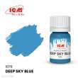 ICM 1076 - BLUE Deep Sky Blue bottle 12 ml