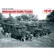 ICM DS3509 - 1:35 Wehrmacht Radio Trucks(Henschel 33D1 Kfz.72, Krupp L3H163 Kfz.72)