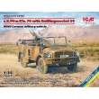 ICM 35503 - 1:35 s.E.Pkw Kfz.70 with Zwillingssockel 36, WWII German military vehicle