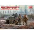 ICM 35670 - 1:35 Model T RNAS Armoured Car with WWI British Tank rew