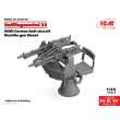 ICM 35714 - Zwillingssockel 36, WWII German Anti-aircraft Machihe gun Mount (100% new molds) in 1:35