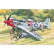 ICM 48153 - 1:48 Mustang P-51D WWII American Fighter with USAAF Pilots and Ground Personnel