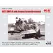 ICM 48805 - 1:48 Bf 109F-4 with German Ground Personnel