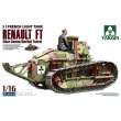 Takom TAK1003 - French Heavy Tank RENAULT FT char Canon/ in 1:16