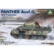 Takom TAK2120 - WWII German medium Tank Panther Ausf.G Mid production w/Steel Wheels 2in1 in 1:35