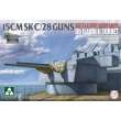 Takom TAK2147 - 15CMSK C/28 GUNS BATTLESHIP BISMARCK Bb II / Stb II Turret in 1:35