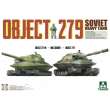 Takom TAK5005 - Object 279+Object 279M+NBC Soldier Soviet Heavy Tank in 1:72