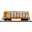 Piko 38791 - G Flachwagen mit Holzladung UP