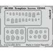 Eduard Accessories 00030 - Template Access STEEL