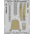 Eduard Accessories 33271 - CR.42 seatbelts STEEL for ICM in 1:32