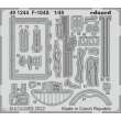 Eduard Accessories 491244 - 1:48 F-104S for KINETIC