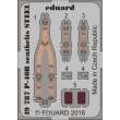 Eduard Accessories 49787 - P-40B seatbelts STEEL for Airfix in 1:48