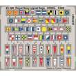 Eduard Accessories 53229 - Royal Navy signal flags STEEL in 1:350