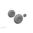 Eduard Accessories 672369 - P-51D wheels block tread 1/72