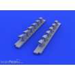 Eduard Accessories 632184 - 1:32 Bf 109G-2/4 exhaust stacks for REVELL